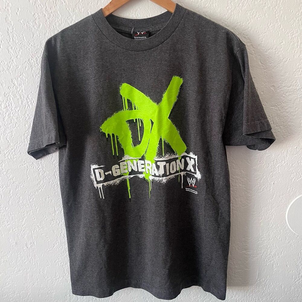 Vintage WWE DX D-Degeneration x Suck It Tee Rare 2000s Shawn Michael Triple H OG